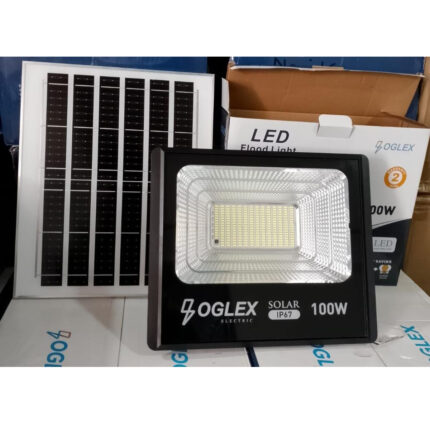 Oglex Solar Floodlight 100W Outdoor LED Light