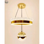 Modern Gold Led Ring Crystal Chandelier Ceiling Pendant Light Best prices in Nairobi Kenya