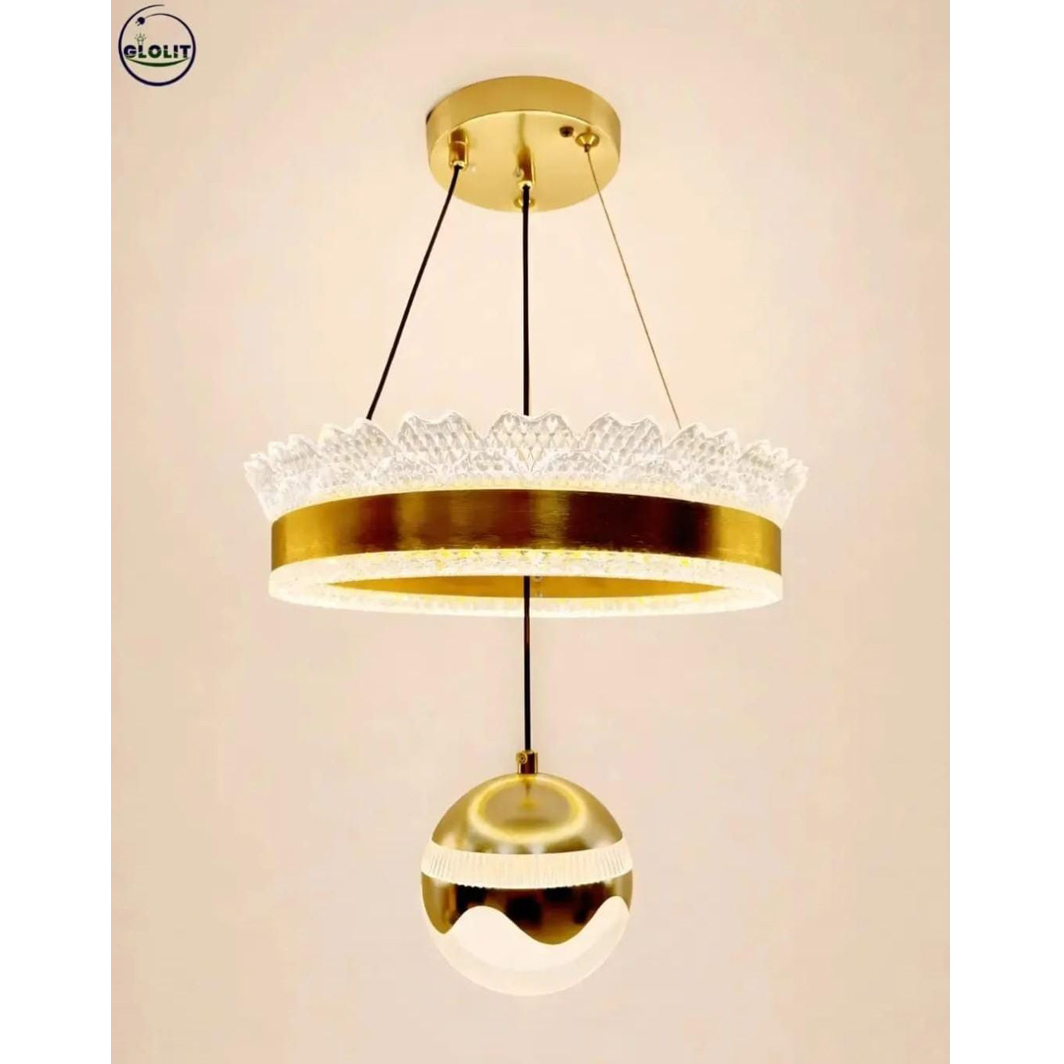plight Modern Gold Led Ring Crystal Chandelier Ceiling Pendant Light Best prices in Nairobi Kenya
